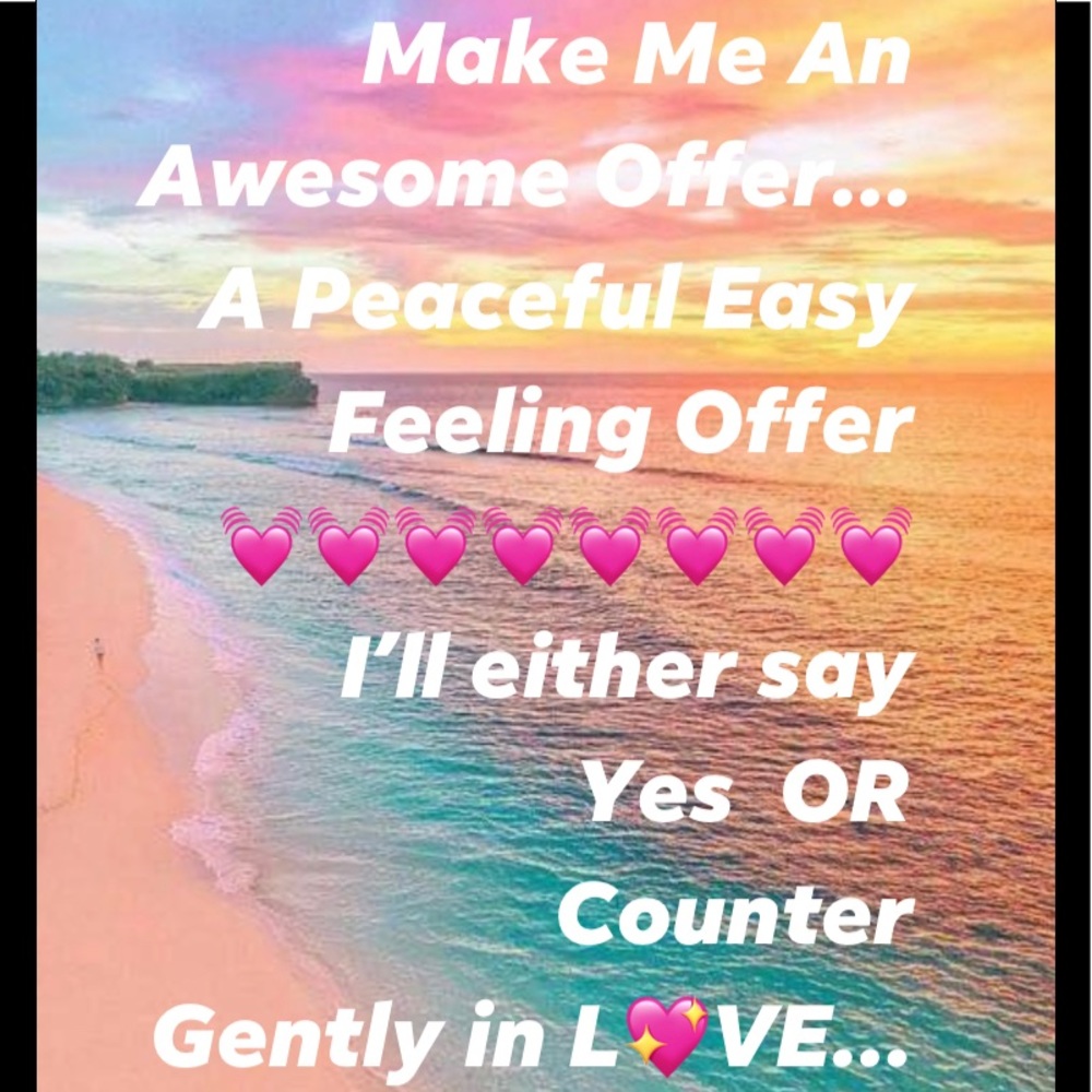 Make Me An Awesome Offer 💓 Let’s Work Together 🥰